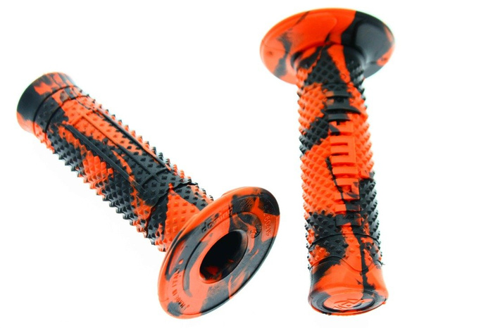 RAUSVERKAUF Griffe Domino SNAKE orange - schwarz