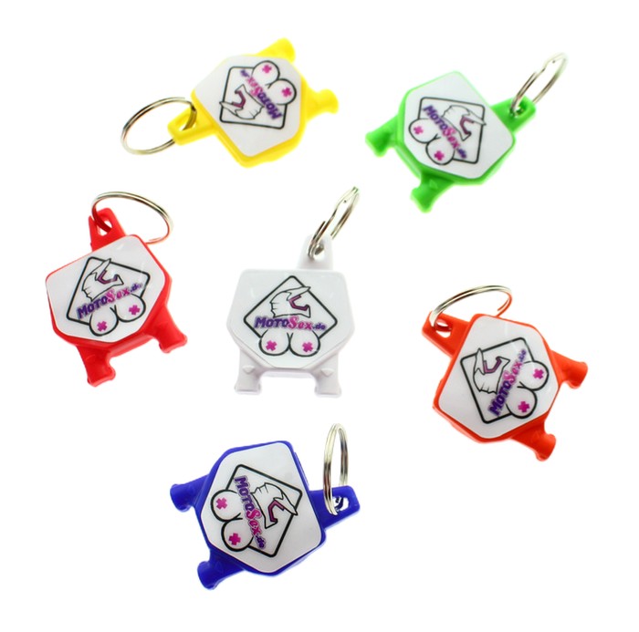 MotoSex Schlüsselanhänger CYCRA Startnummerntafel