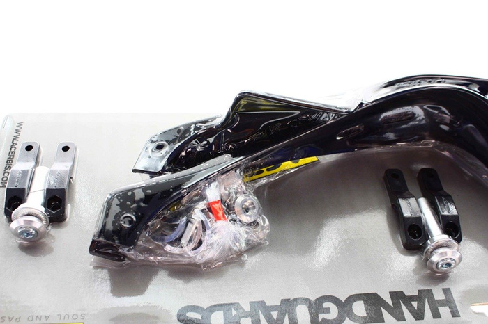 Acerbis Handprotektoren Rally Brush Enduro Motocross Paar + Anbaukit Handguards