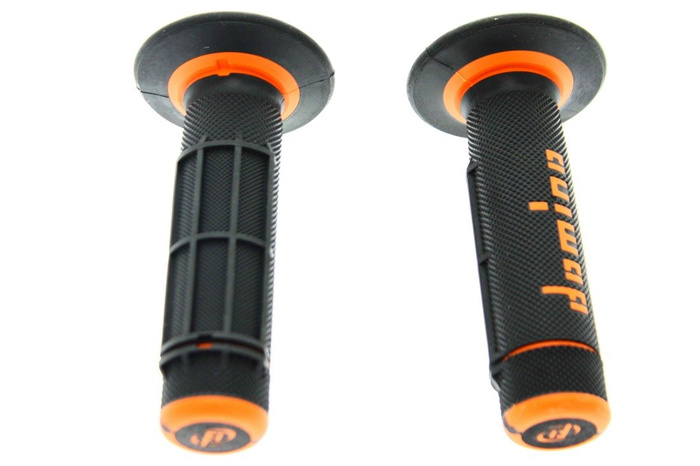 RAUSVERKAUF Griffe Domino schwarz – orange Motocross Enduro Honda XR CR CRF CRM