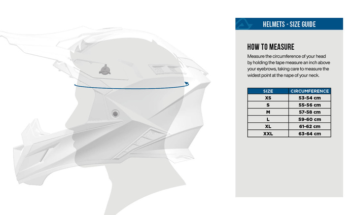 Acerbis Helm Linear Motorrad Cross Enduro Quad 2206