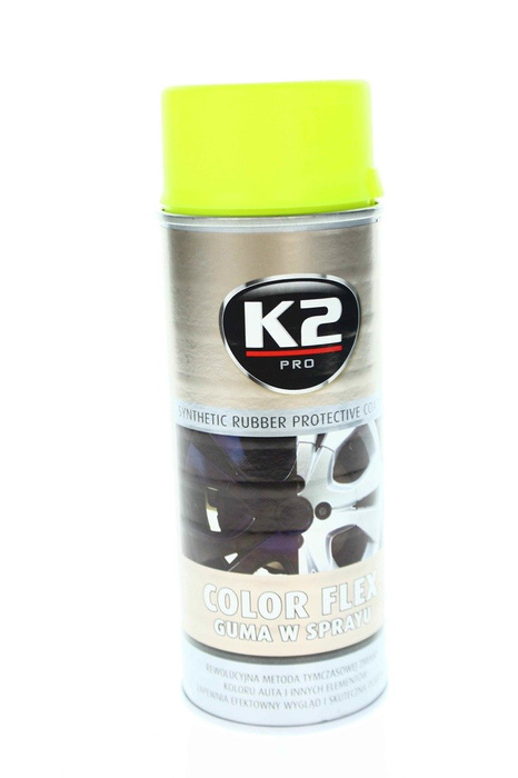 K2 Color Flex Spray Sprühfolie Flüssiggummi Felgenfolie 400ml Gummi