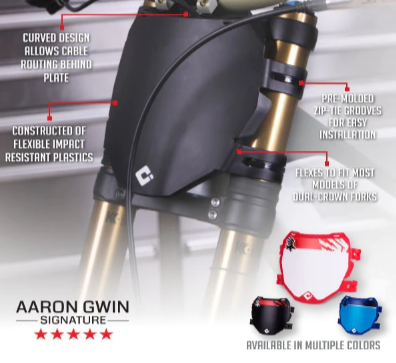 Nummerntafel für die Startnummer für das MTB / Suron Fahrrad ODI SIGNATURE