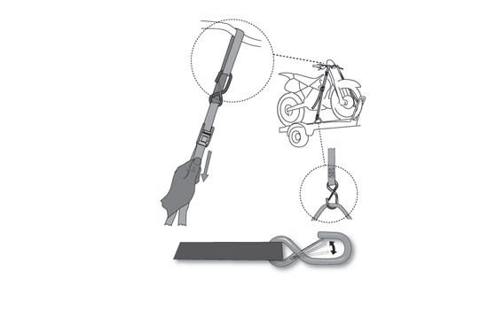 Acerbis Spanngurte MX Tie downs Enduro Quad Motocross 25 MM