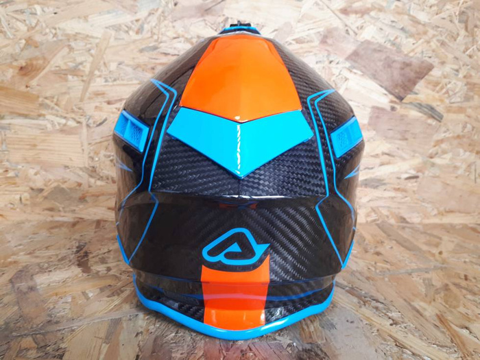 Acerbis Helm Steel Carbon Cross Enduro Quad mit ästhetischem Defekt S