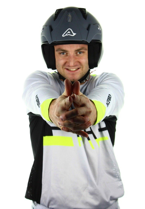 Acerbis Helm Aria Jethelm Enduro Quad Roller Scooter Trial Motorrad Motorcycle