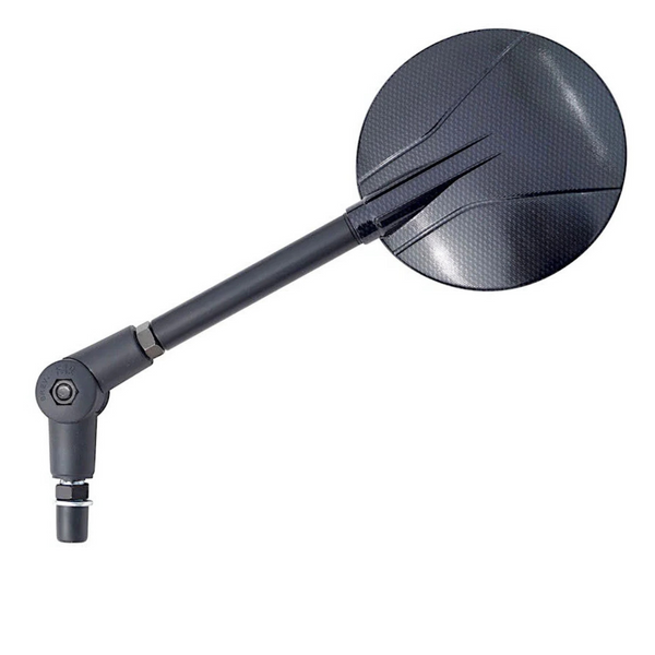 FAR Klappspiegel für Motorräder, blendfrei, Carbon rechts/links