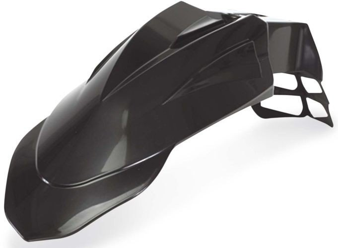 Universal Acerbis Kotflügel supermoto Made in Italy Schwarz black