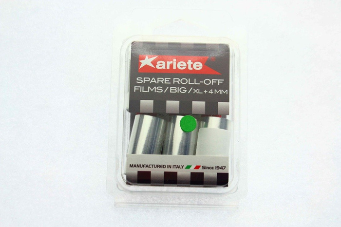 Ariete Original Roll-Off Film BIG/XL + 4mm x6 Rollen Refills für Ariete Brillen