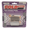 Bremsbeläge GOLDfren 003 KX KXF RM RMZ WR YZ YZF Hinten