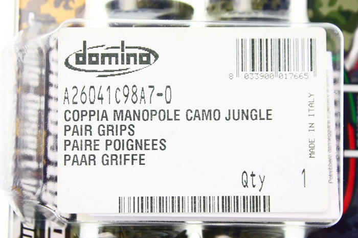 RAUSVERKAUF Griffe Domino SNAKE - Farbe der Dschungel