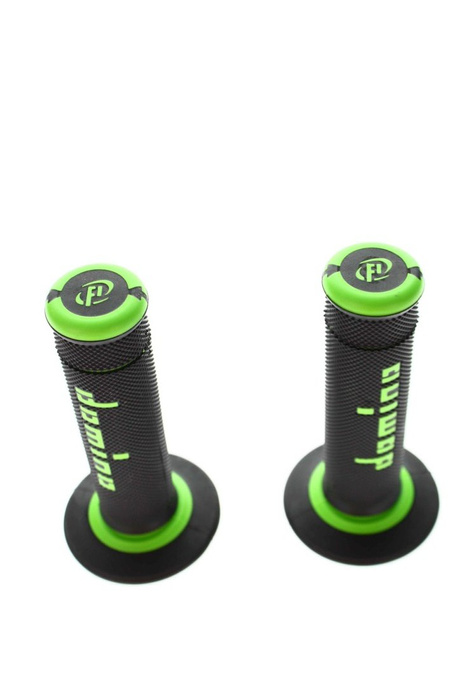 Griffe Domino schwarz – grün X-treme Motocross Enduro KXF