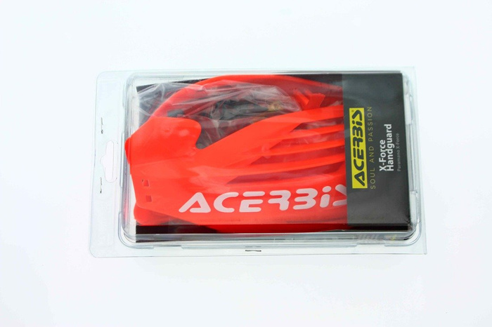 Acerbis Handprotektoren X-FORCE Motocross Enduro Paar inkl. Anbaukit ORANGE FLUO