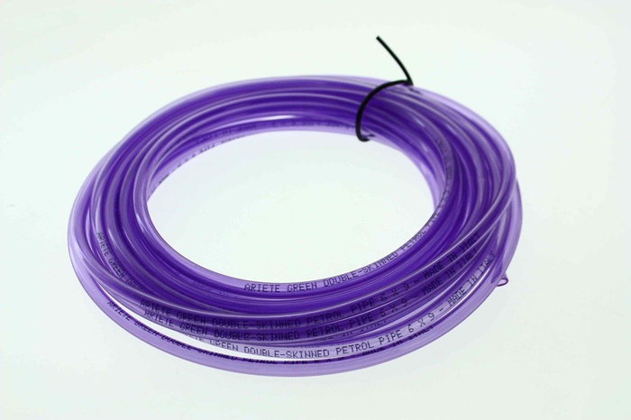 Ariete Kraftstoffleitung Violett Turbo Bleifrei 6 X 9mm 10m Made in Italy