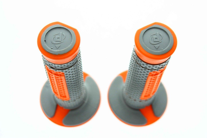 RAUSVERKAUF Griffe Domino grau – orange Motocross passend für KTM EXC SX SXF