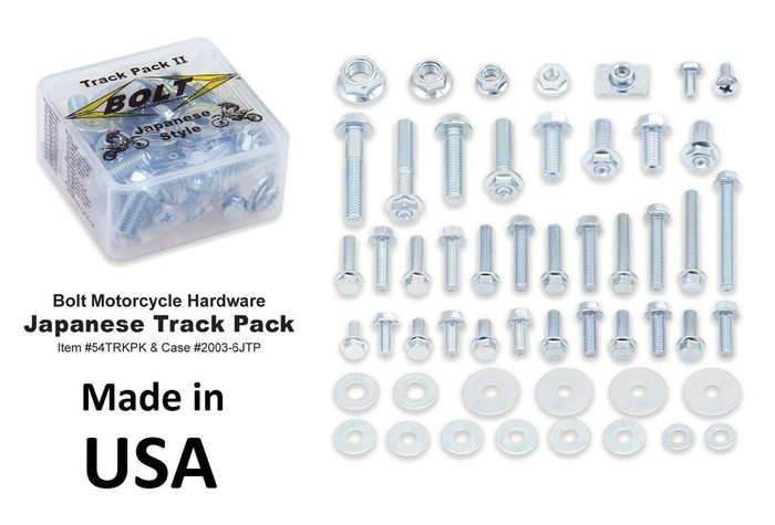 BOLT Track Pack II Schrauben Satz Schraubenkit für japanische Motorräder