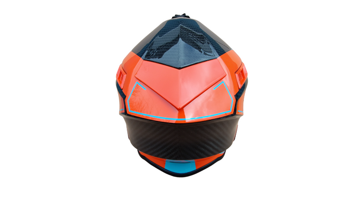Acerbis Helm Steel Carbon 2206 Cross Enduro Quad mit ästhetischem Defekt M