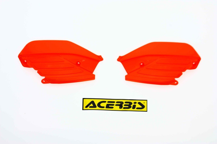 Acerbis Handprotektoren X-FORCE Motocross Enduro Paar inkl. Anbaukit ORANGE FLUO