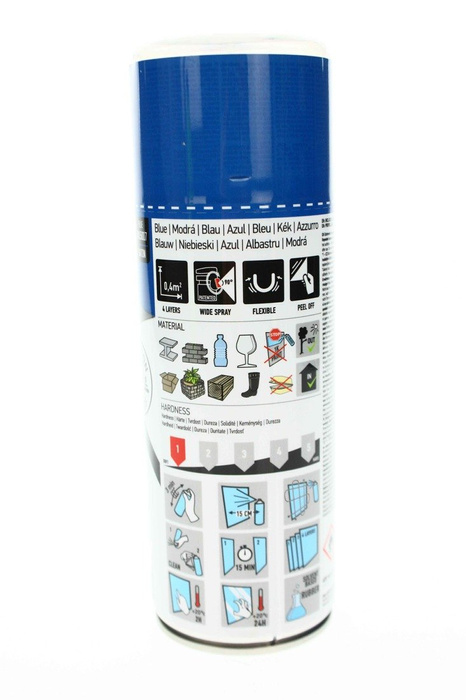 Maston Spray Sprühfolie Flüssiggummi Felgenfolie Rubber Comp Farbe blau blue