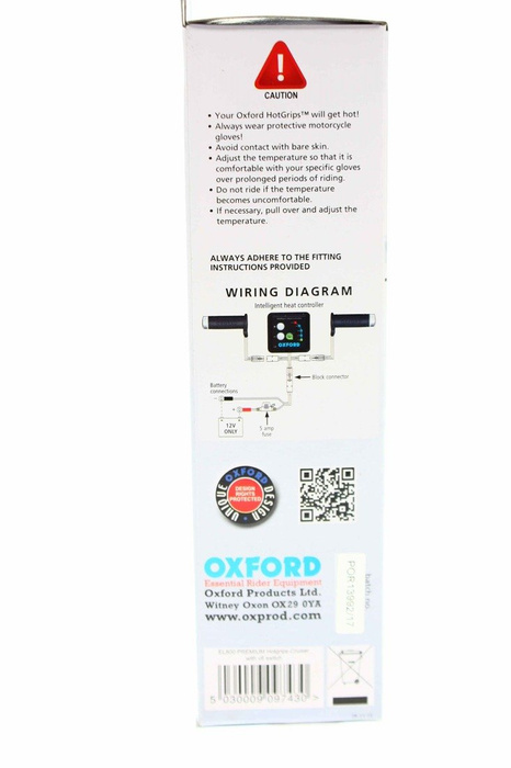 Heizgriffe Oxford Premium Cruiser Choper Hot grips BEHEIZTE GRIFFE Heated grips