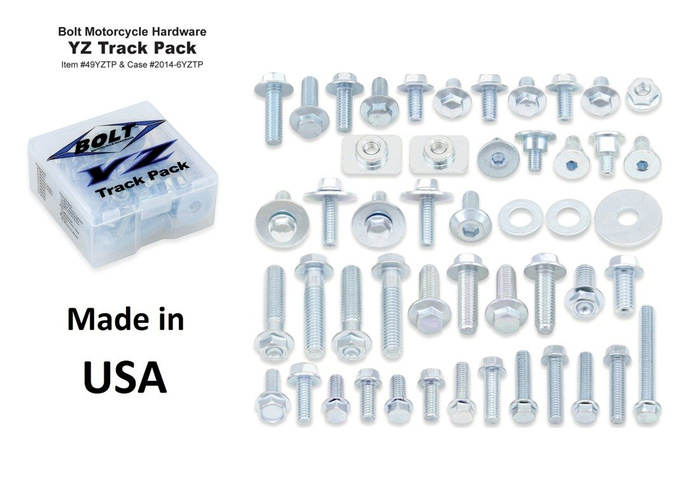 BOLT Track Pack II Schrauben Satz Schraubenkit für Yamaha YZ YZF made in USA