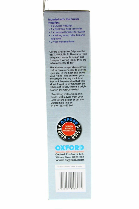 Heizgriffe Oxford Cruiser Chopper Hot grips BEHEIZTE GRIFFE Heated grips
