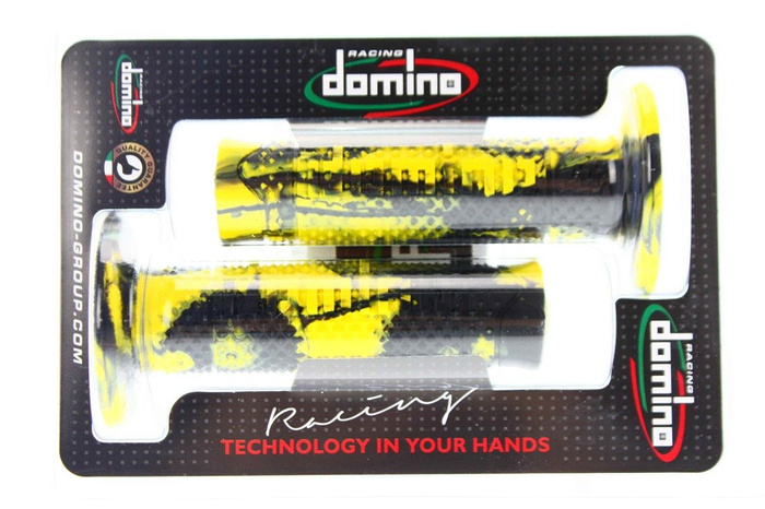 RAUSVERKAUF Griffe Domino SNAKE - gelb - schwarz