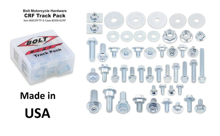 BOLT Track Pack II Schrauben Satz Schraubenkit für Honda CRF CR 56 Teile