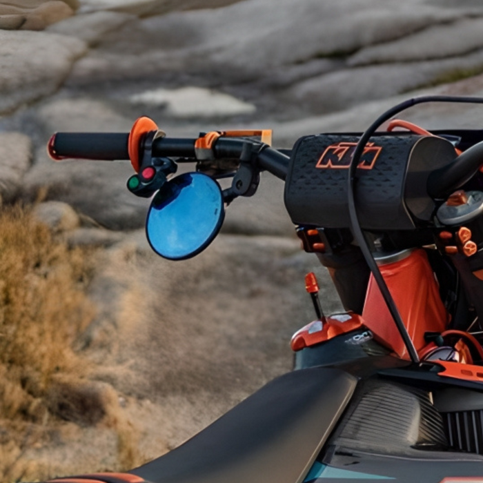 FAR FLEXI 7699 Lenkerspiegel Rückspiegel Spiegel Mirror Klappspiegel Enduro