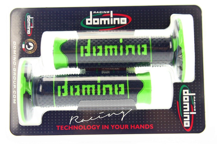 RAUSVERKAUF Griffe Domino schearz – grün Motocross Enduro SM Kawasaki KX KXF