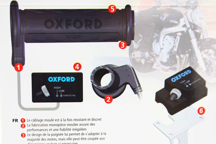 Heizgriffe Oxford Essential Commuter Hot grips BEHEIZTE GRIFFE Heated grips