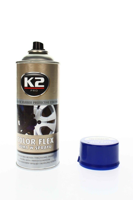 K2 Color Flex Spray Sprühfolie Flüssiggummi Felgenfolie 400ml Gummi