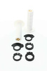 ODI Griffe HALF-WAFFLE V2 Lock-On Grip Satz für 2T und 4T Motorrad Enduro / MX