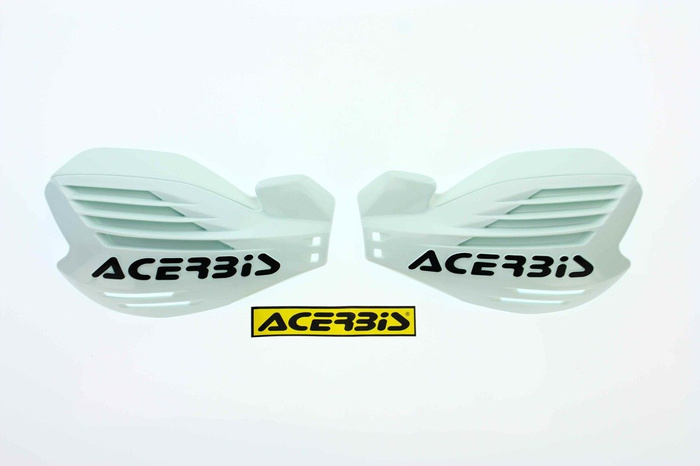 Acerbis Handprotektoren hand guards X-FORCE Motocross Enduro Weiss White