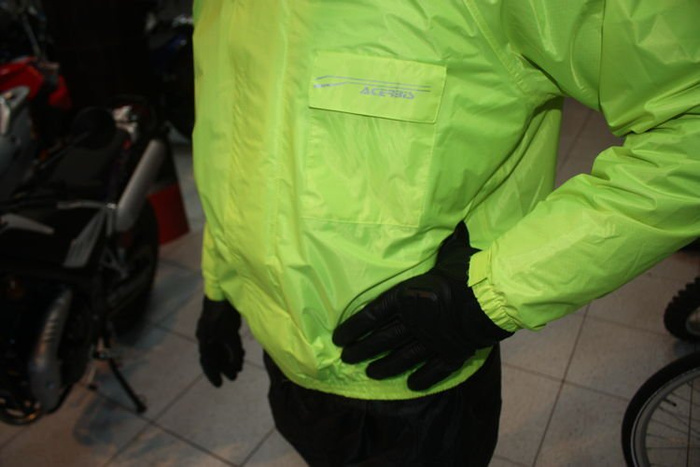 Acerbis Motorrad-Regenanzug Roller Scooter Regenbekleidung Regenschutz