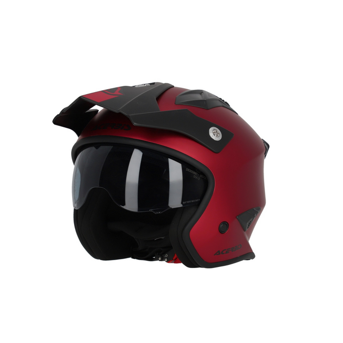 Acerbis Helm Aria 2206 Metalic Jethelm Enduro Quad Scooter Trial Motorradhelm