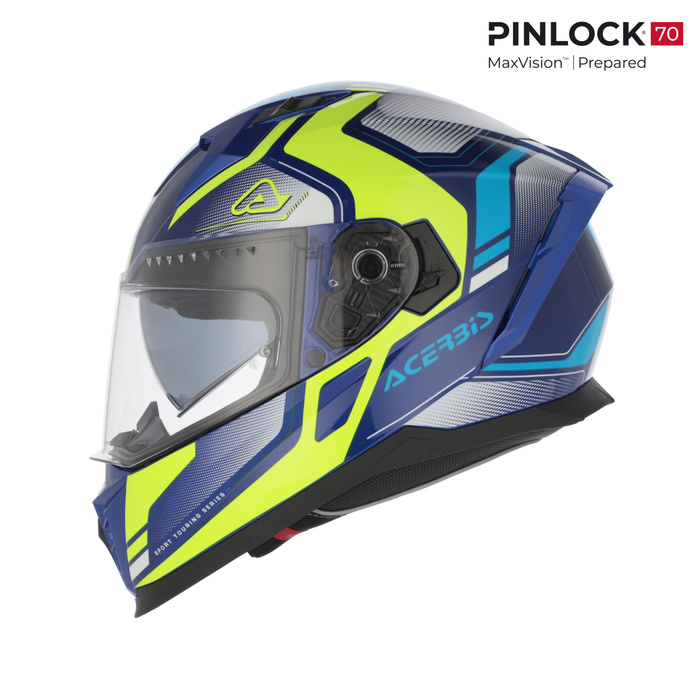 Acerbis Helm X-WAY GRAPHIC homologation ECE/ONU 2206 Dual Road Motorradhelme Motorrad