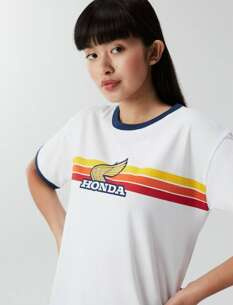T-shirt Damen Diverse HND L1022 Honda Logo Official Lincnsed Product