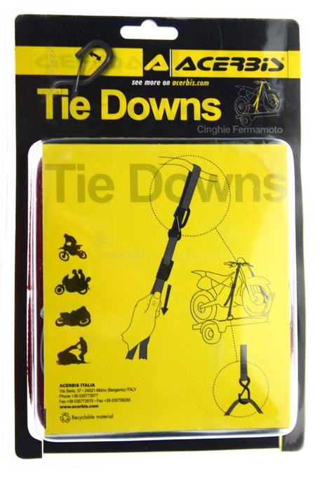 Acerbis Spanngurte MX Tie downs Enduro Quad Motocross 25 MM