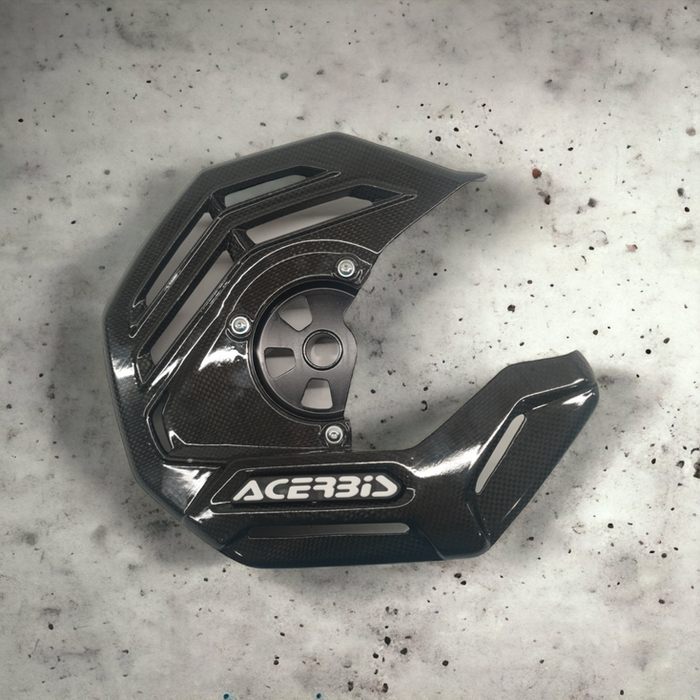 Acerbis CARBON Bremsscheibenschutz mit Montagekit passend für KTM KTM, Husqvarna, GasGas 2015-2023