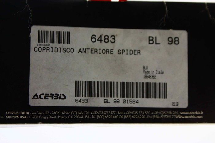 RAUSVERKAUF Bremsscheibenschutz für Yamaha YZ/WR 2000-2002 NEU