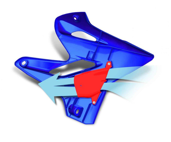 Cycra USA Motocross POWERFLOW Yamaha Kühlerspoiler YZ 125/250 2005-2020>