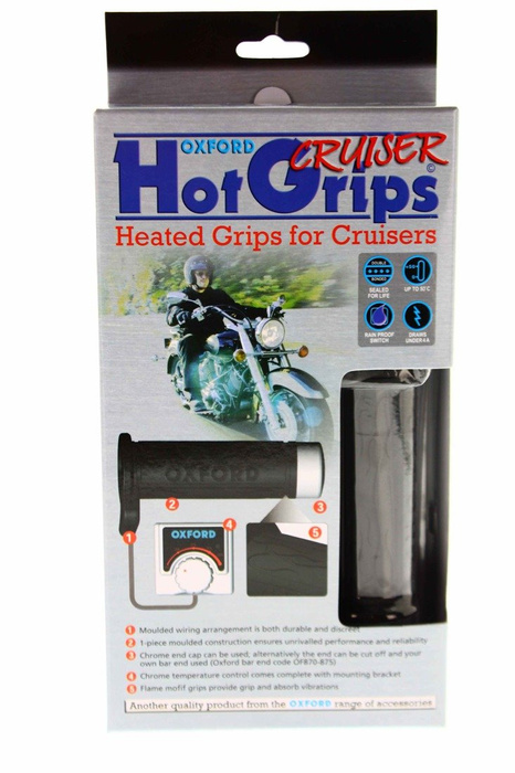 Heizgriffe Oxford Cruiser Chopper Hot grips BEHEIZTE GRIFFE Heated grips