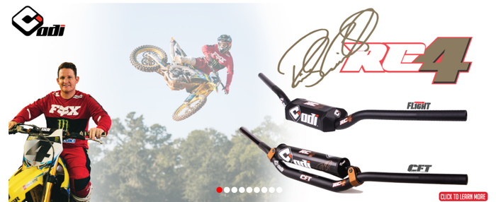 ODI CFT Aluminium Lenker Carmichael Edition RC4 240mm Fahr/Motorrad