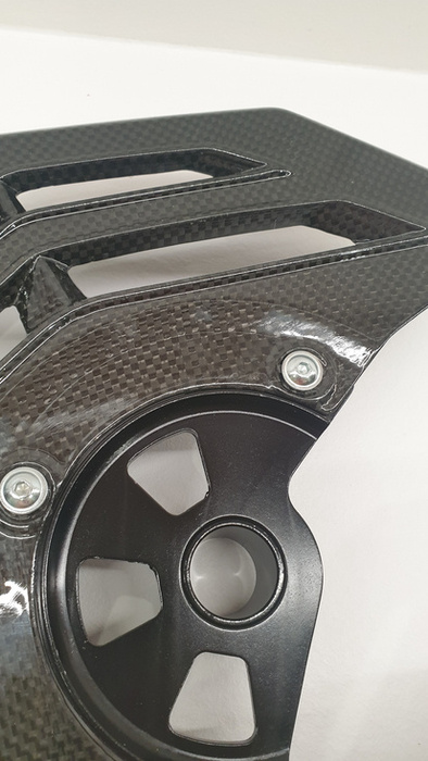 Acerbis CARBON Bremsscheibenschutz mit Montagekit passend für KTM KTM, Husqvarna, GasGas 2015-2023