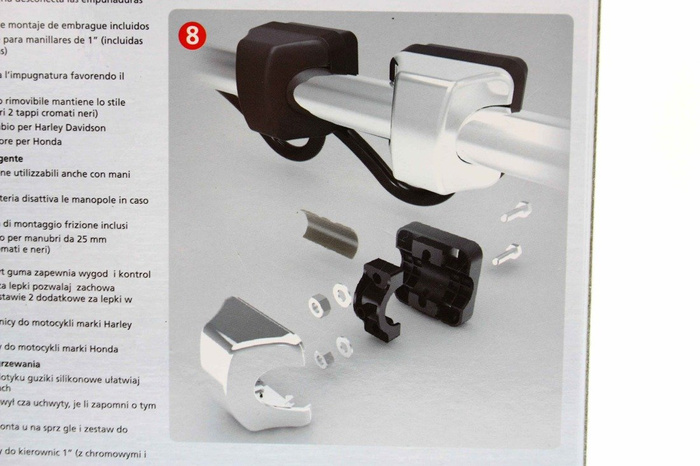 Heizgriffe Oxford Premium Cruiser Choper Hot grips BEHEIZTE GRIFFE Heated grips