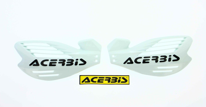 Acerbis Handprotektoren hand guards X-FORCE Motocross Enduro Weiss White