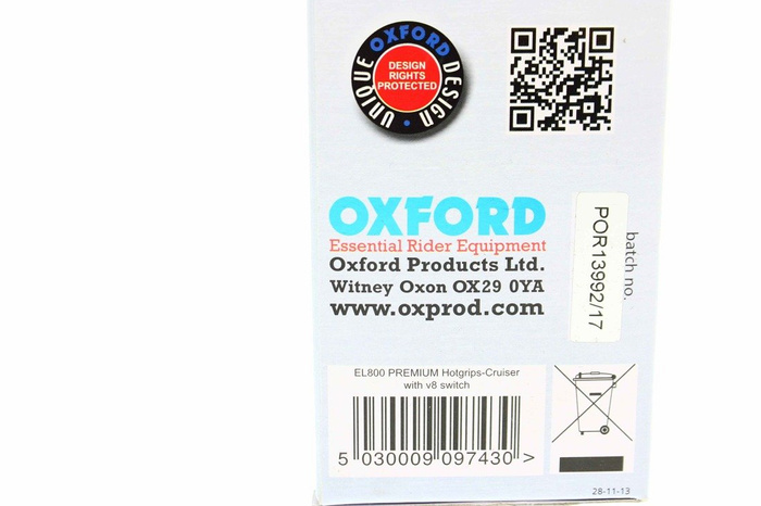 Heizgriffe Oxford Premium Cruiser Choper Hot grips BEHEIZTE GRIFFE Heated grips