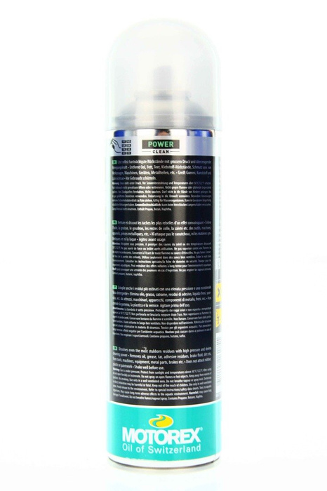 Motorex Power Clean. Reinigt und löst selbst hartnäckigsten Schmutz 500ml