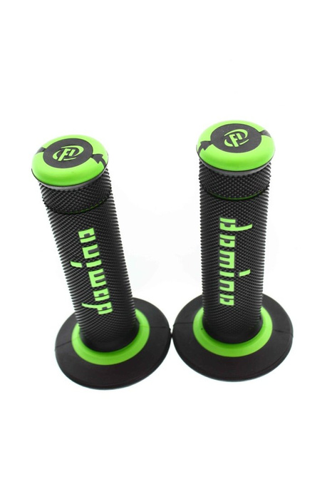 Griffe Domino schwarz – grün X-treme Motocross Enduro KXF